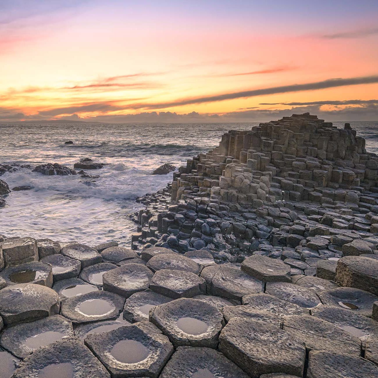 Ireland Northern Ireland Giants Causeway Scenic
