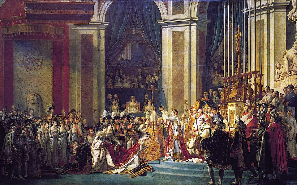 960Px Jacques Louis David, The Coronation Of Napoleon