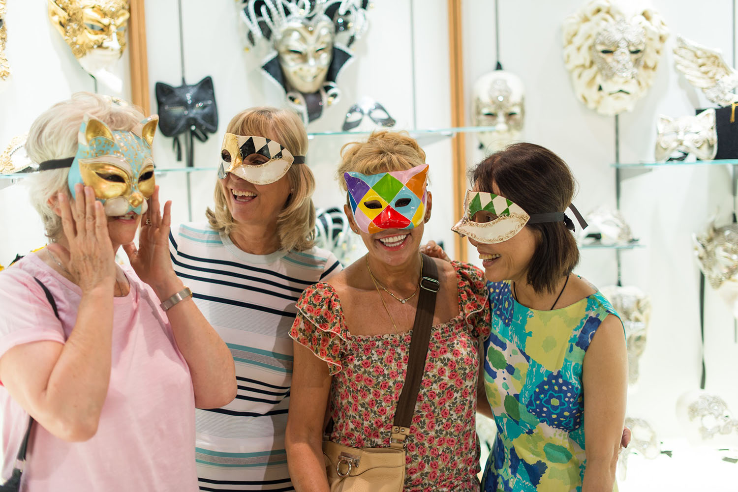 Italy Venice Masks Women Carnival