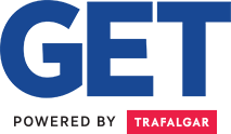 Grand European Travel Powered by Trafalgar Logo